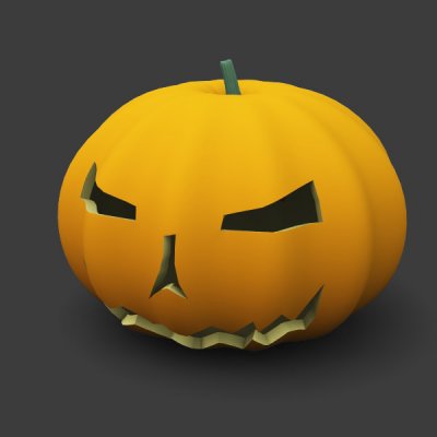 halloween pumpkin 3d model free