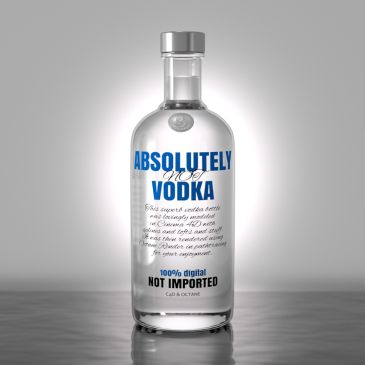 Absolutely not vodka