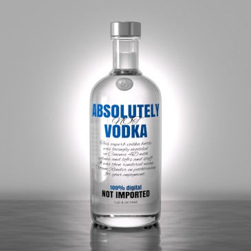Absolutely not vodka