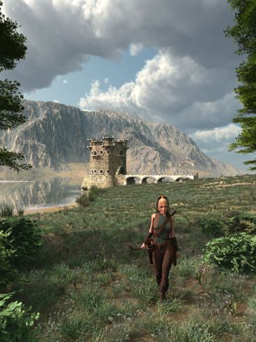 Elven lake edge