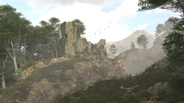 Forgotten keep in the Stormhorns