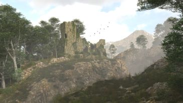 Forgotten keep in the Stormhorns