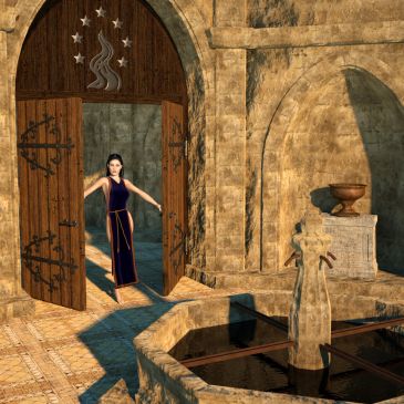 The temple of Mystra