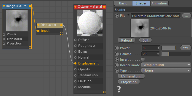 Octane Scatter 1