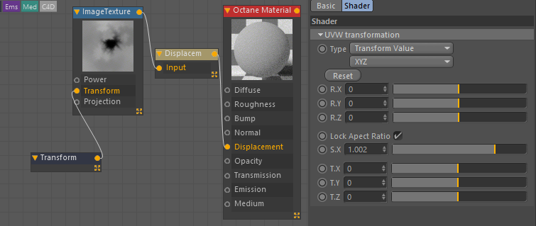 Octane Scatter tutorial 3