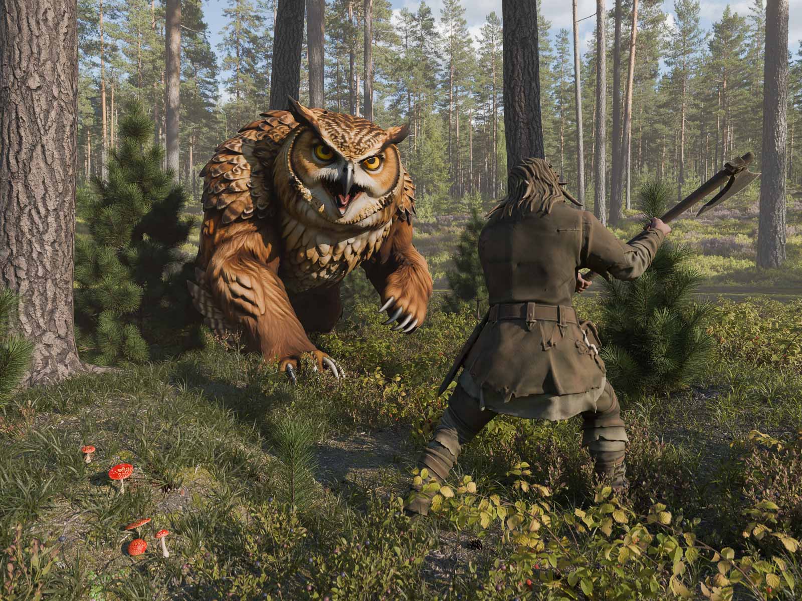 Fury of the owlbear